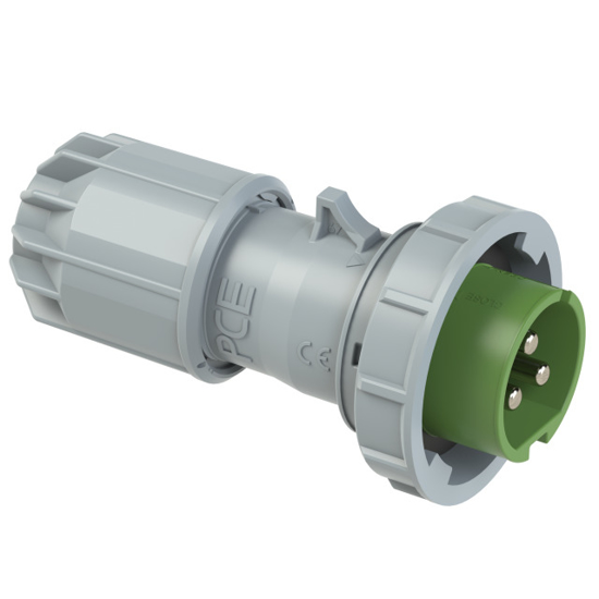 Picture of Ficha macho IP67 16A 2P+T 24/42V 400-500Hz 11h