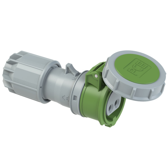 Picture of Ficha fêmea IP67 16A 2P 24/42V 400-500Hz 11h