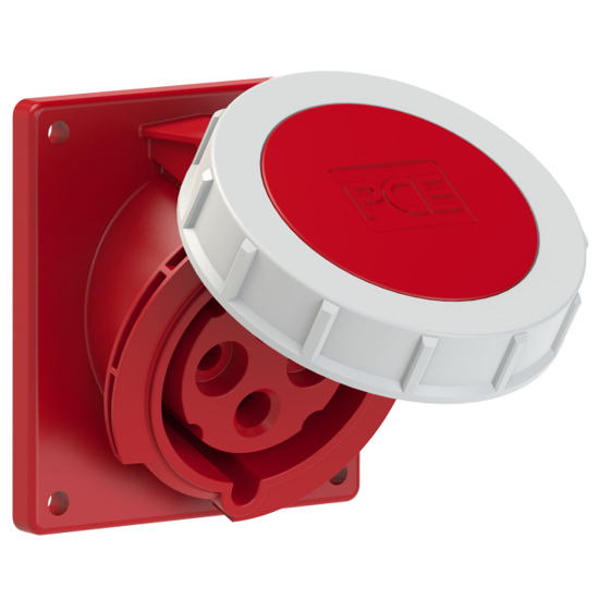 Picture of Tomada encastrar fêmea inclinada IP67 32A 3P+T 400V