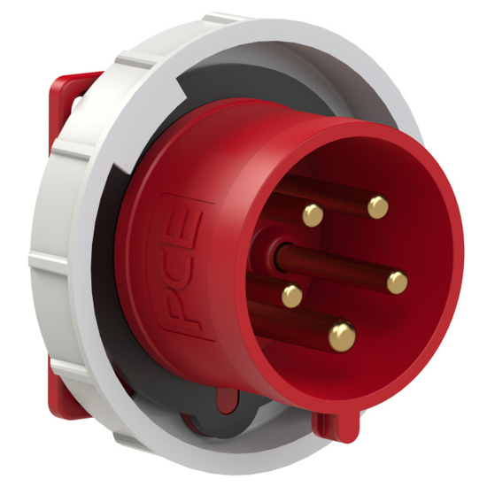 Picture of Tomada encastrar macho IP67 32A 3P+T+N 400V