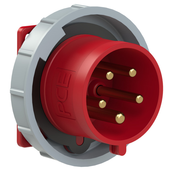 Picture of Tomada encastrar macho IP67 32A 3P+T+N 400V aperto p/ mola