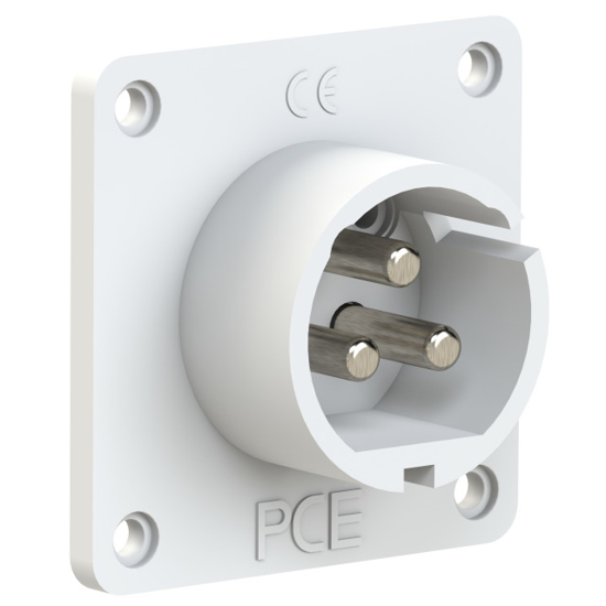 Picture of Tomada encastrar macho IP44 32A 2P+T 24/42Vdc 10h