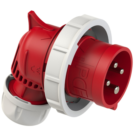 Picture of Ficha macho c/ inversor de fases angular IP67 16A 3P+T 400V