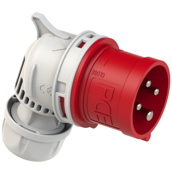 Picture of Ficha macho c/ inversor de fases angular IP44 32A 3P+T 400V