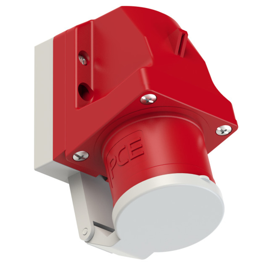 Picture of Tomada mural macho c/ inversor de fases IP44 32A 3P+T 400V c/ tampa