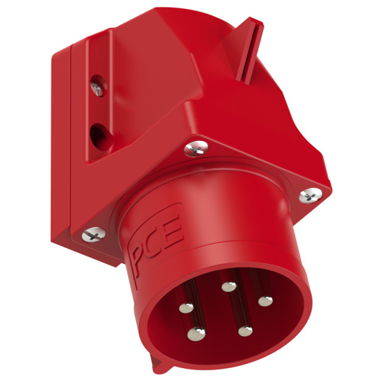 Picture of Tomada mural macho c/ inversor de fases IP44 32A 3P+T+N 400V