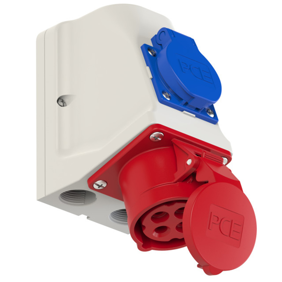 Picture of Tomada mural fêmea COMBO IP44 16A 3P+T 400V