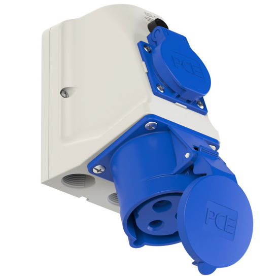 Picture of Tomada mural fêmea COMBO IP44 32A 2P+T 230V