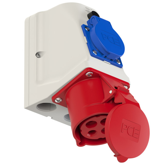 Picture of Tomada mural fêmea COMBO IP44 32A 3P+T 400V