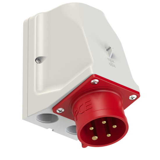 Picture of Tomada mural macho IP44 16A 3P+T+N 400V