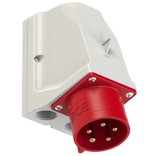 Picture of Tomada mural macho IP44 32A 3P+T+N 400V