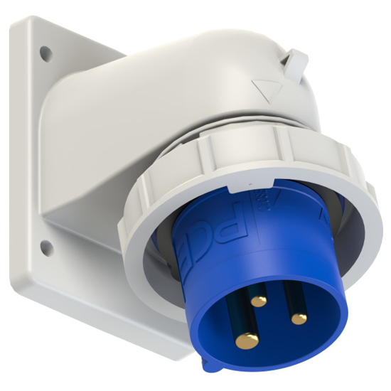 Picture of Tomada encastrar macho IP67 16A 2P+T 230V