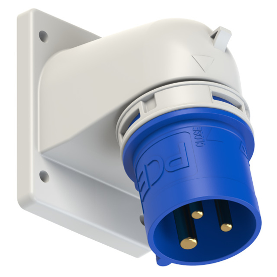 Picture of Tomada encastrar macho IP44 16A 2P+T 230V