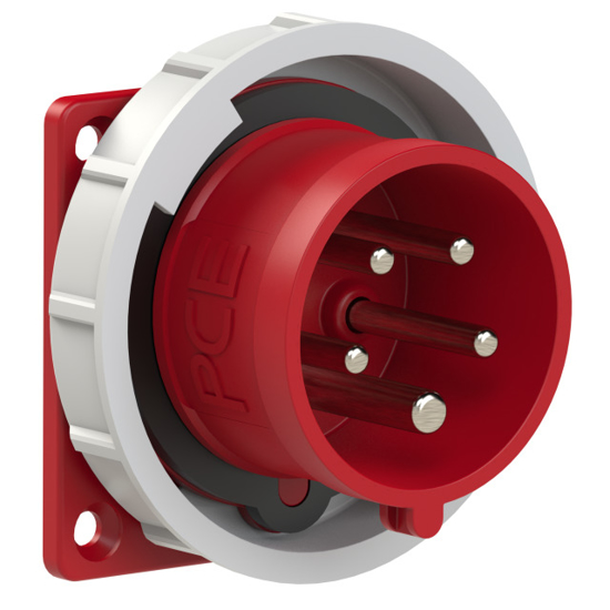 Picture of Tomada encastrar macho c/ inversor de fases IP67 16A 3P+T+N 400V