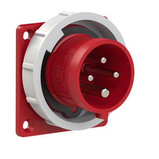 Picture of Tomada encastrar macho c/ inversor de fases IP67 32A 3P+T 400V