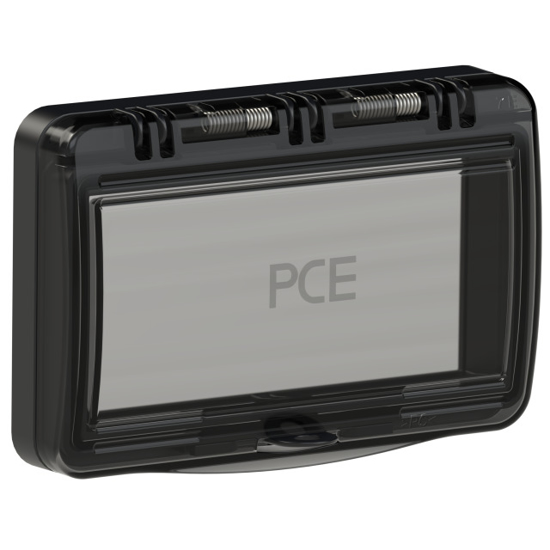 Picture of Janela IP54 em policarbonato p/7 módulos preta