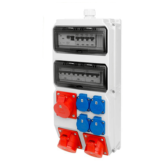 Picture of Quadro distribuição mural STROBL 2x10 módulos IP54