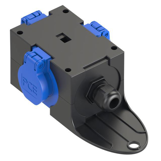 Picture of Adaptador IP44 bucin M20 / 3xfêmea 16A 3P