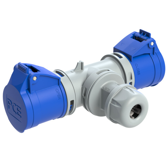 Picture of Adaptador IP44 bucin / 2 x CEE fêmea 16A 3P