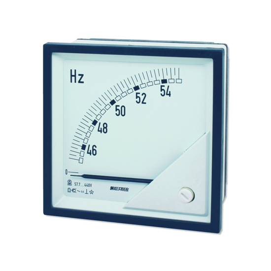 Picture of Frequencímetro □72x72mm 360-440Hz, Vaux 57,5-440V∼