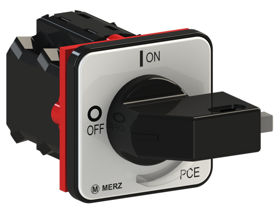 Picture of Interruptor A104 1P 20A fix. frontal 4f, espelho CZ/PT (2x🔒)