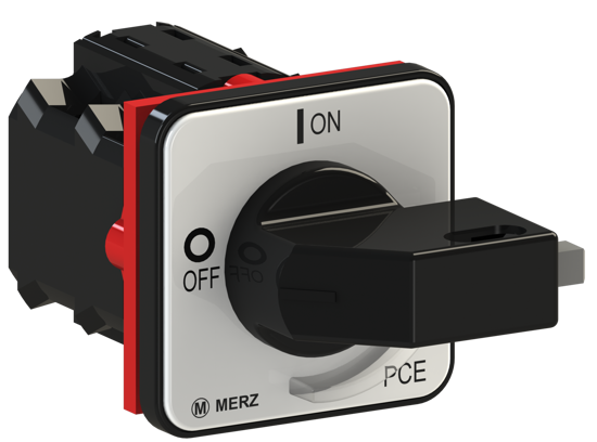 Picture of Interruptor A104 2P 20A fix. frontal 4f, espelho CZ/PT (2x🔒)