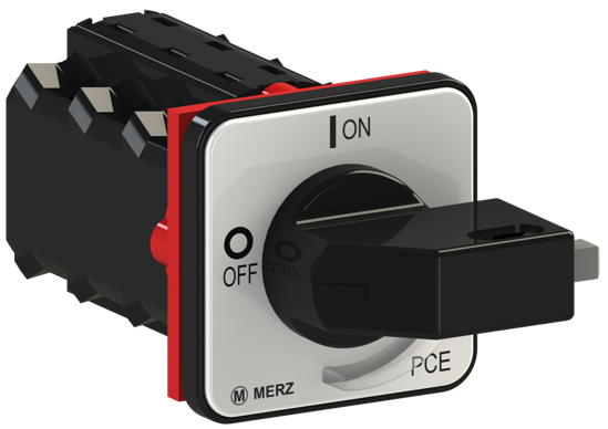 Picture of Interruptor A104 3P 20A fix. frontal 4f, espelho CZ/PT (2x🔒)