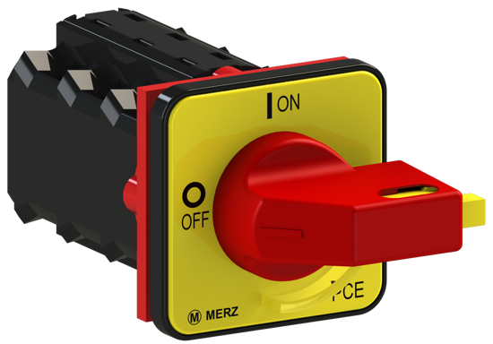 Picture of Interruptor A104 4P 20A fix. frontal 4f, espelho AM/VM (2x🔒)