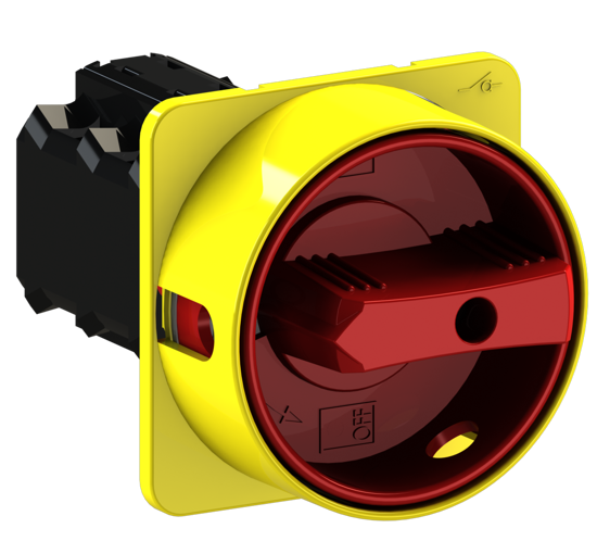 Picture of Interruptor A104 4P 20A fix. frontal 4f, espelho AM/VM (3x🔒)