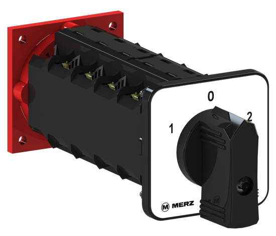 Picture of Inversor de linha 1-0-2 4P 20A fixação p/ base