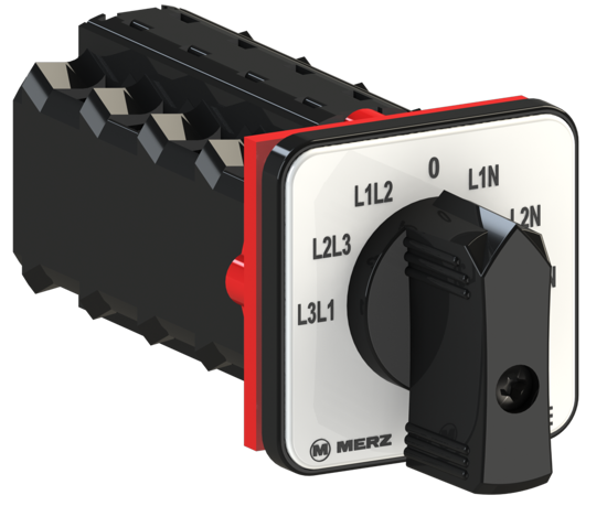 Picture of Comutador de voltímetro c/7 posições 20A p/ 1 rede