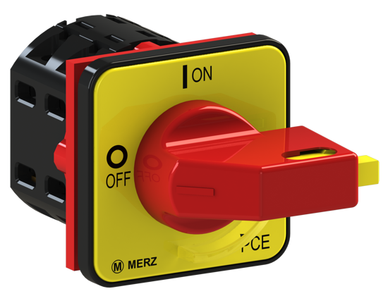 Picture of Interruptor A105 1P 25A fix. base 4f, espelho AM/VM (2x🔒)