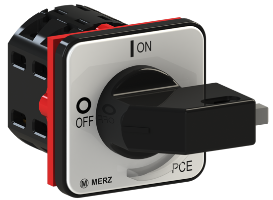 Picture of Interruptor A105 1P 25A fix. base 4f, espelho CZ/PT (2x🔒)