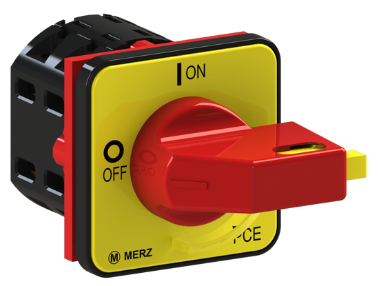 Picture of Interruptor A105 2P 25A fix. base 4f, espelho AM/VM (2x🔒)