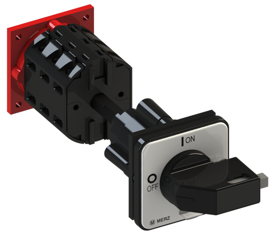 Picture of Interruptor A105 3P 25A fix. base 4f, espelho CZ/PT (2x🔒)