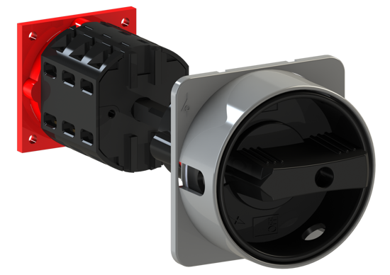 Picture of Interruptor A105 3P 25A fix. base 4f, espelho CZ/PT (3x🔒)