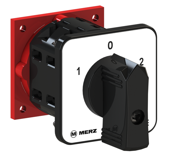 Picture of Inversor de linha 1-0-2 1P 25A fixação p/ base