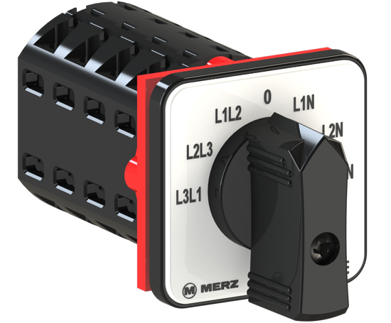 Picture of Comutador de voltímetro c/7 posições 25A p/ 1 rede