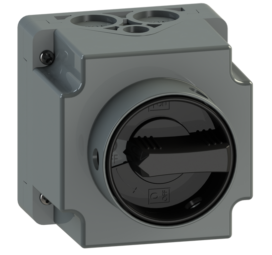 Picture of Interruptor ON-OFF A105 4P 20A em caixa CZ/PT (3x🔒)