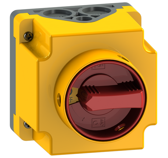 Picture of Interruptor ON-OFF A105 3P 20A em caixa VM/AM (3x🔒)