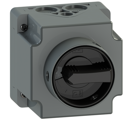 Picture of Interruptor ON-OFF A105 3P 20A em caixa CZ/PT (3x🔒)