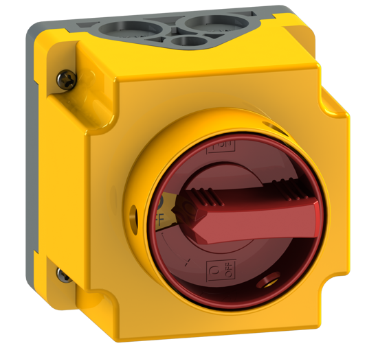 Picture of Interruptor ON-OFF 4P 20A +1NA+1NF em caixa VM/AM (3x🔒)
