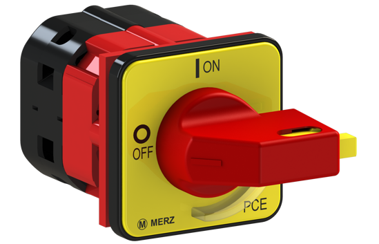 Picture of Interruptor A151 1P 32A fix. frontal 4f, espelho AM/VM (2x🔒)
