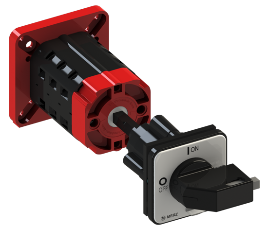 Picture of Interruptor A151 4P 32A fix. base 4f, espelho CZ/PT (2x🔒)