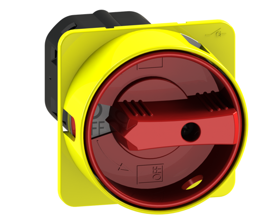 Picture of Interruptor A151 4P 32A fix. frontal 4f, espelho AM/VM (3x🔒)
