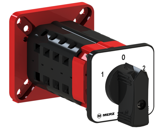 Picture of Inversor de linha 1-0-2 4P 32A fixação p/ base