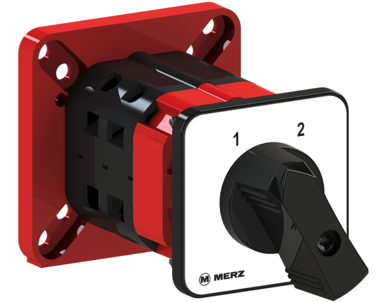 Picture of Inversor de linha 1-2 2P 32A fixação p/ base