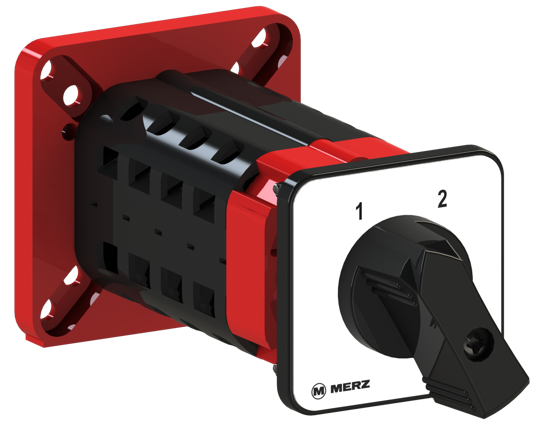 Picture of Inversor de linha 1-2 4P 32A fixação p/ base