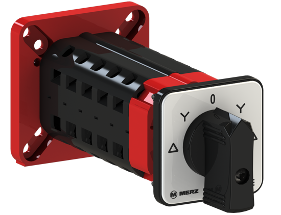 Picture of Comutador estrela-triângulo+inversão 32A fixação p/ base