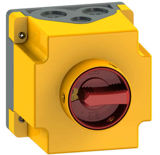 Picture of Interruptor ON-OFF A151 3P 25A em caixa VM/AM (3x🔒)